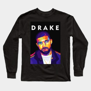 Rapper Drake Long Sleeve T-Shirt